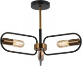 Потолочная люстра ILLUMICO IL8253-3COU-79 BK GD