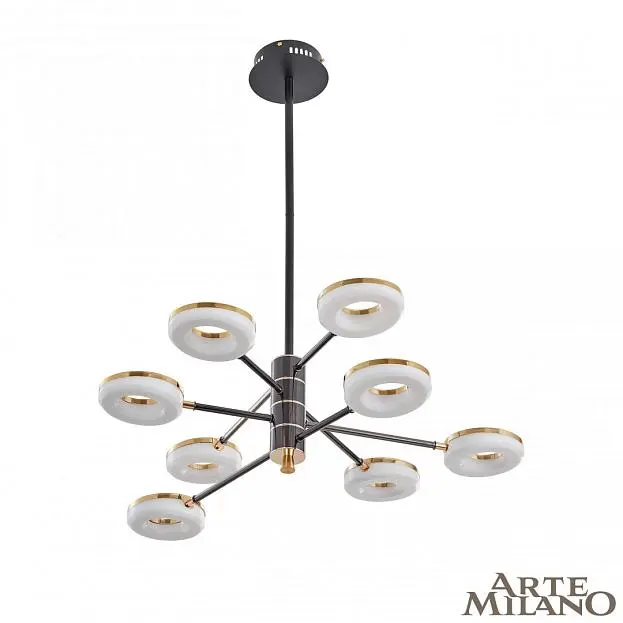 Люстра 276699/8 BK/GD Arte Milano Ferrara Люстра 276699/8 BK/GD Arte Milano Ferrara