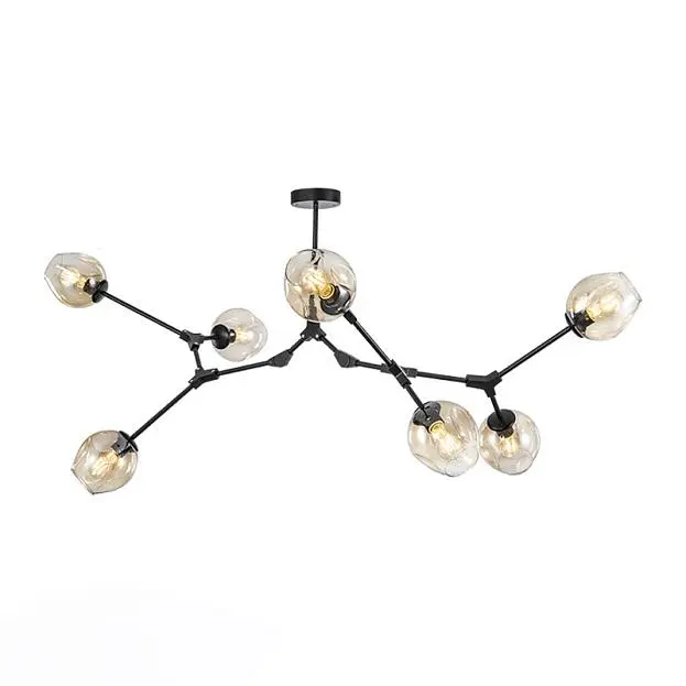Люстра Адель Branching Bubble Chandelier L7 Black Amber By Imperiumloft 40,14 Люстра Адель Branching Bubble Chandelier L7 Black Amber By Imperiumloft 40,14