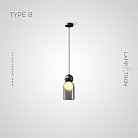 Подвесной светильник FANUEL Тип B. Цвет Черный Lampatron f-fanuel-b-black 7336-20211