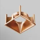 Декоративная рамка-отражатель для накладных светильников Maytoni C065-01MG серии Alfa LED