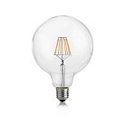 Лампа Ideal Lux 271590 E27 08W GLOBO D125 TRASP 3000K CRI90