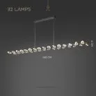 Реечный, рядный светильник GLORIOLE LINE 32 LED Lampatron gloriole-line-32 9128-26002