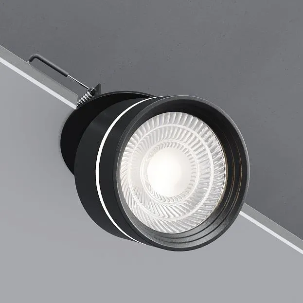 Встраиваемый светильник Elektrostandard чёрный 25035/LED STARK a062932 Встраиваемый светильник Elektrostandard чёрный 25035/LED STARK a062932