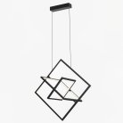 Подвесная светодиодная люстра Чёрная Citilux CL719241 Cube