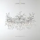 Люстра WATERDROPS 16 ламп. Цвет хром Lampatron 8852-24988