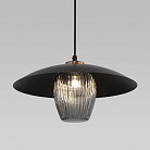 Подвесной светильник Eurosvet 50259/1 черный/дымчатый a064946 Kamari