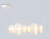 Подвесной светильник Ambrella light LH11071 WH/FR белый/белый матовый 36W 3000K 745*230*230