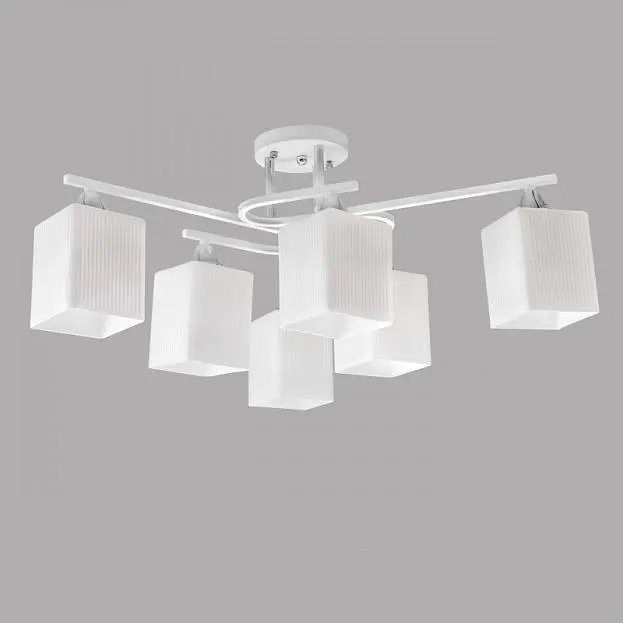 Потолочная люстра Imex MD.6193-6-S-WH+CH Потолочная люстра Imex MD.6193-6-S-WH+CH