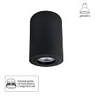 Точечный накладной светильник Arte Lamp A1566PL-1BK SENTRY