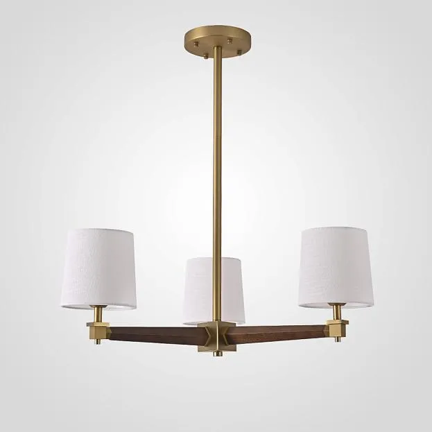 Люстра Jorgenson D70 White/Dark Wood By Imperiumloft 203579-26 Люстра Jorgenson D70 White/Dark Wood By Imperiumloft 203579-26