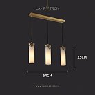 Подвесной светильник BARGO 3 плафона на планке Lampatron 8930-25269