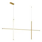 Светильник подвесной Матовое золото LED 1*50W 3000K ST-Luce SL6207.203.50 RETICO