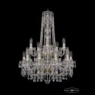 Люстра хрустальная Bohemia 1403/10+5/195/h-77/2d G