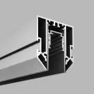 Встраиваемый в натяжной потолок шинопровод 2,5м Ledron АВД-5933 (5356) Black