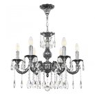 Люстра с хрустальными подвесками Bohemia Ivele Crystal AL79101/6/175 A NB