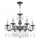 Люстра с хрустальными подвесками Bohemia Ivele Crystal AL79101/6/175 A NB