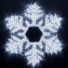 Светодиодная фигура Ardecoled 034258 Снежинка ARD-Snowflake-M10-1000x900-576Led White
