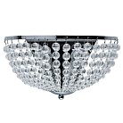 Бра Virginia Clear Beads Wall Lamp chrome ImperiumLoft 156345-22 44.926-1