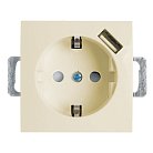 Розетка 1-местная с/з (механизм) STEKKER 39329 PST16-9111-02