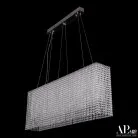 Люстра светодиодная хрустальная APL LED SH512.0.100.A.Ni.4000 Sicilia