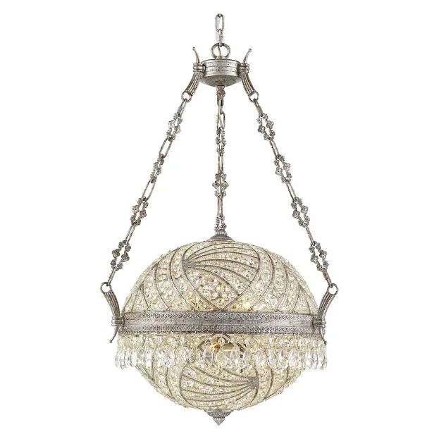 светильник подвесной, E14, 8x40W Wertmark WE317.08.203 LETICIA