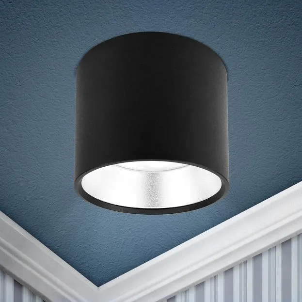 Точечный светильник ЭРА OL8 GX53 BK/SL