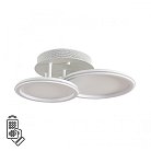 Умная люстра потолочная с ПДУ и голосовым управлением LED 45W 3000-6500К 220V Lumion 8380/45CL ALIS SMART