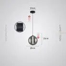 Подвесной светильник AUB С лифтом Lampatron 8741-24571