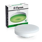 Лампа светодиодная LB-455 GX53 12W зеленая Feron 48560