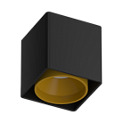 Накладной светильник под сменную лампу Ledron KEA ED GU10  Black-Gold