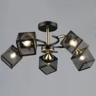 Потолочная люстра Reluce 60660-0.3-05 BK+COP