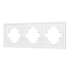 Рамка пластиковая FRM-TENDO-PL-3-WH (Arlight, Белый) 053843