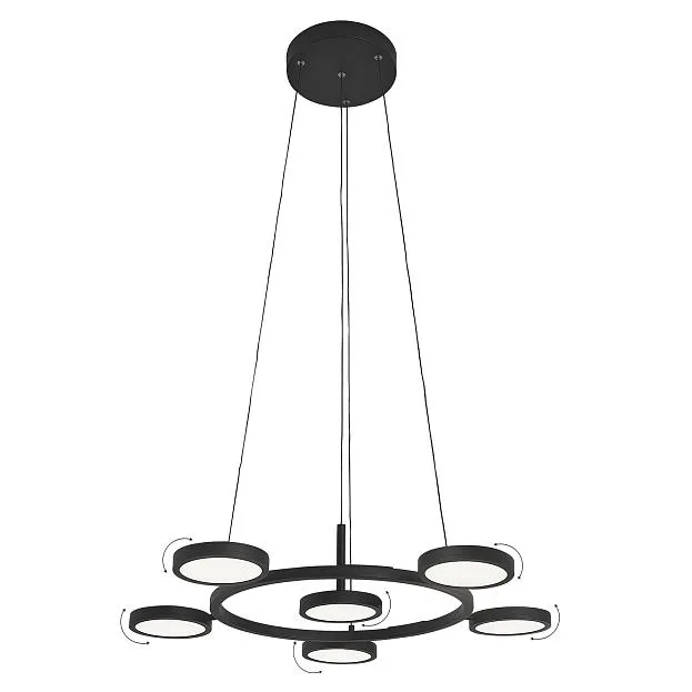 Подвесная люстра Crystal Lux CLT 027C6 D700 BL