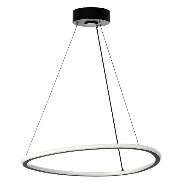 Люстра подвесная с пультом Чёрная LED Citilux CL215B051 TRIO Люстра подвесная с пультом Чёрная LED Citilux CL215B051 TRIO