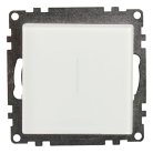 Выключатель 1-клавишный сенсорный (механизм) 250В, 2,5А, серия Катрин, белый Stekker 50274 GLS2-7203-01