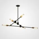 Люстра ROD 6 ламп. Lampatron rod-6 1003-4640