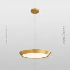 Подвесной светильник SOLVE Размер M. Цвет Золото Lampatron 3635-9001