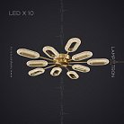 Потолочная люстра KEZIA D CH 10 ламп Lampatron 6389-17186