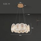 Кольцевые люстры и светильники IVET FAB RING Размер M Lampatron ivet-fab-ring-m 9110-25941