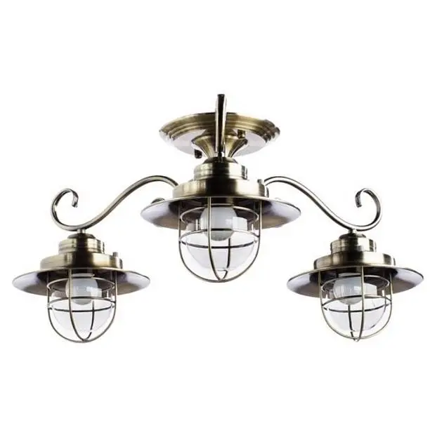 Светильник Потолочный Arte Lamp A4579PL-3AB LANTERNA Светильник Потолочный Arte Lamp A4579PL-3AB LANTERNA