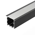 Профиль LINIA49-F-S-2000 BLACK (, Алюминий) Arlight 041873 SL-LINIA-F