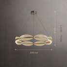 Кольцевые люстры и светильники ELIS Размер L Lampatron 8283-23124
