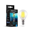 Светодиодная лампа Voltega 7137 Crystal Graphene Globe 9W 4000K E14 VG10-G45E14cold9W-F