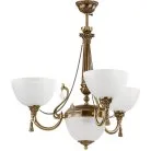 Потолочная люстра Kutek ROM-ZW-3+1(P) Roma