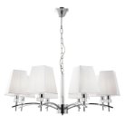 Подвесная люстра Arte Lamp A4098LM-8CC KENSINGTON