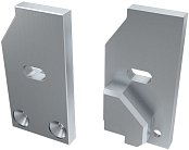 Заглушка Arlight 026728 ALM-Glass-6 правая с отверстием