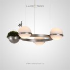 Кольцевые люстры и светильники GRO RING Lampatron 8484-23372