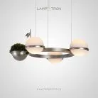 Кольцевые люстры и светильники GRO RING Lampatron 8484-23372