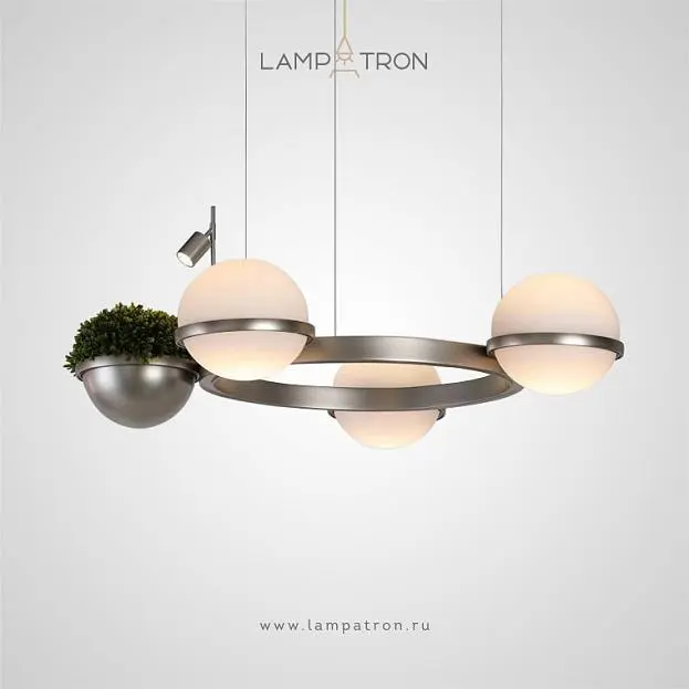 Кольцевые люстры и светильники GRO RING Lampatron 8484-23372 Кольцевые люстры и светильники GRO RING Lampatron 8484-23372